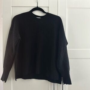 Everlane cashmere waffle sweater